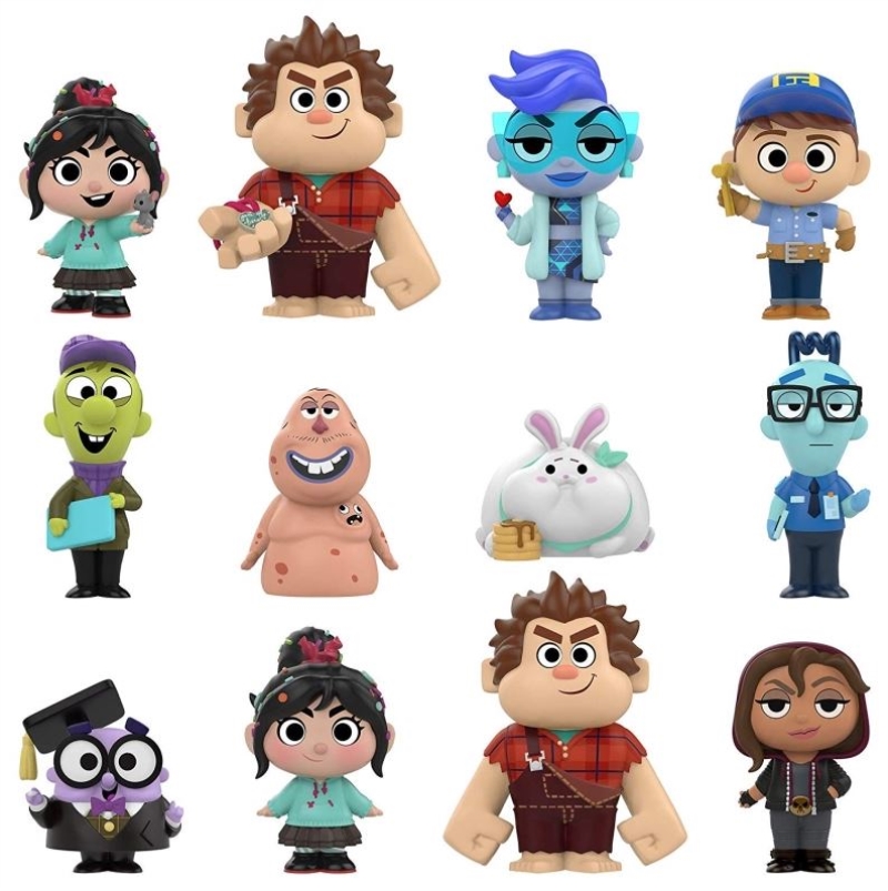 FUNKO ACTION FIGURES FUNKO MYSTERY MINIS WRECK IT RALPH FUNKO ACTION FIGURES FUNKO MYSTERY MINIS WRECK IT RALPH